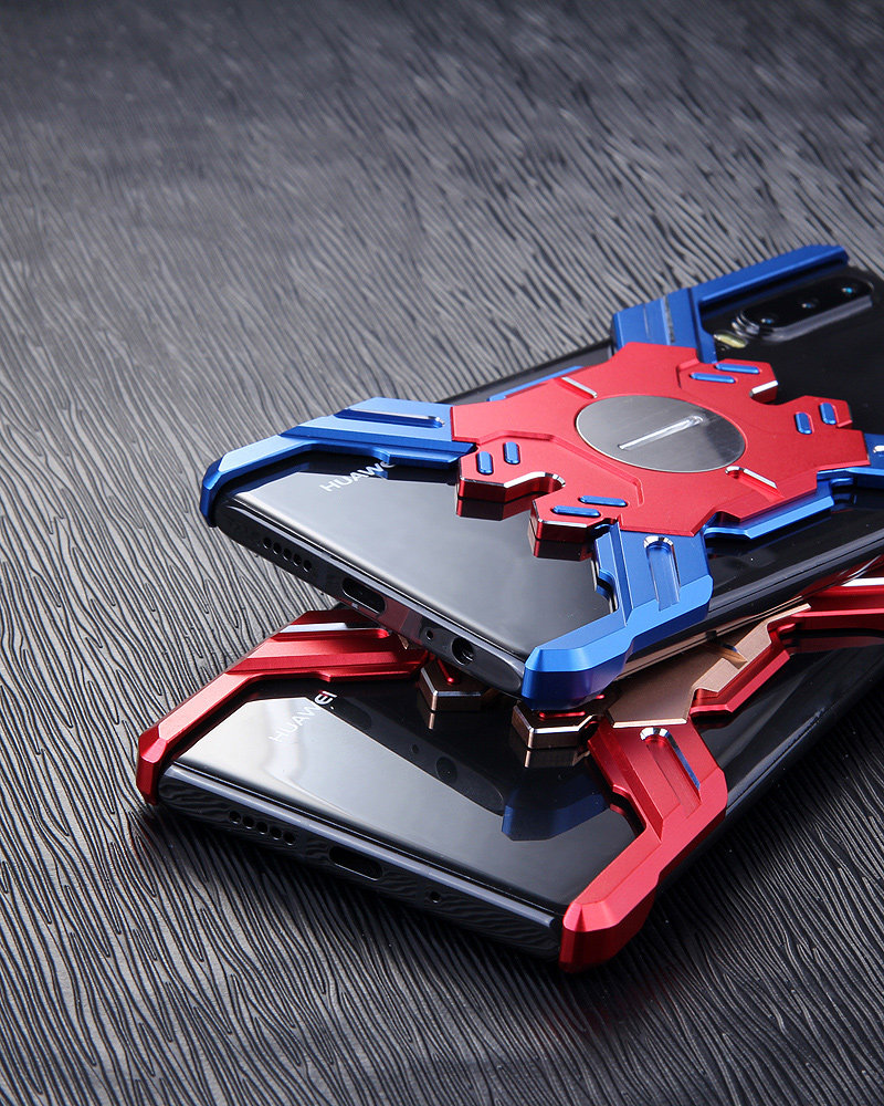 Kylin Armor Heroes Bracket Aluminum Metal Shell Case Cover for Huawei P30 Pro & Huawei P30