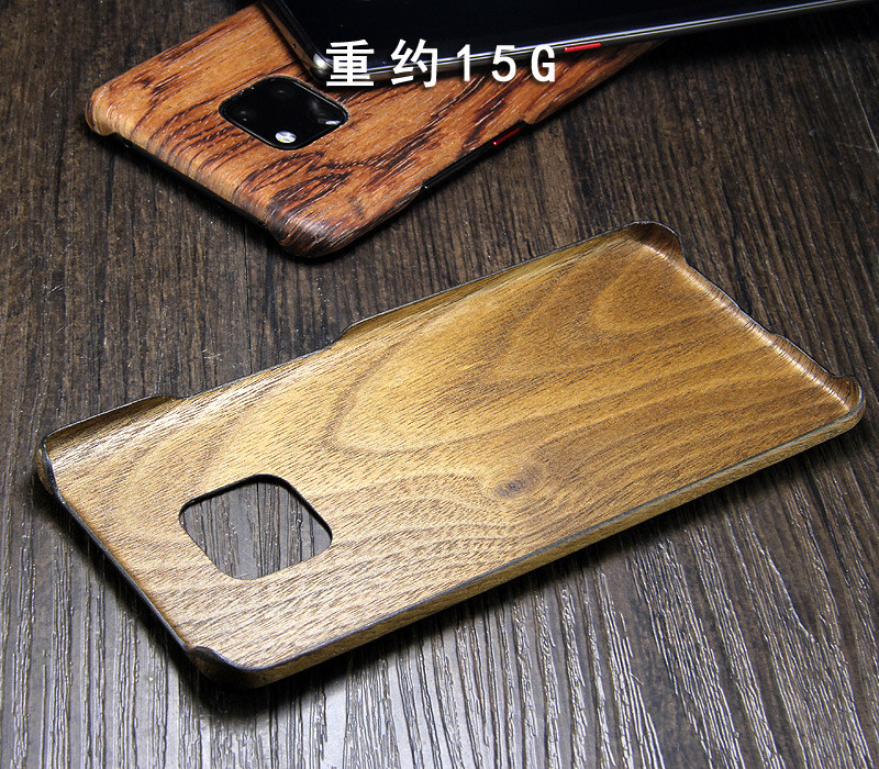 SHOWKOO Kevlar Natural Wood Ultra Slim Case Cover for Huawei Mate 20 Pro & Huawei Mate 20