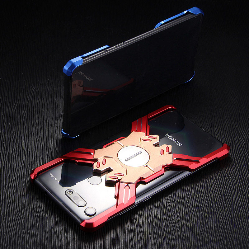 Kylin Armor Heroes Bracket Aluminum Metal Shell Case Cover for Huawei Honor V20