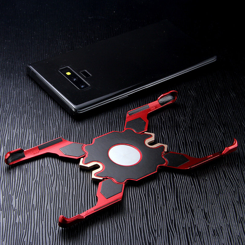 Kylin Armor Heroes Bracket Aluminum Metal Shell Case Cover for Samsung Galaxy Note 9 & Samsung Galaxy Note 8