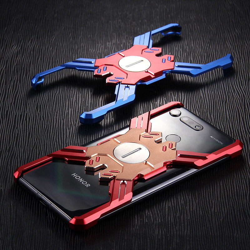 Kylin Armor Heroes Bracket Aluminum Metal Shell Case Cover for Huawei Honor V20