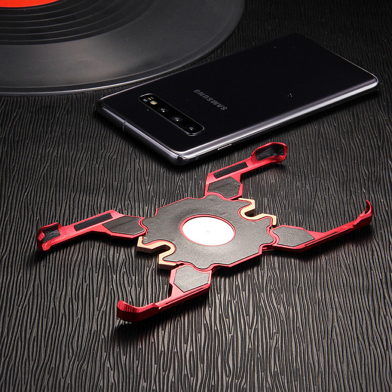 Kylin Armor Heroes Bracket Aluminum Metal Shell Case Cover for Samsung Galaxy S10+ & Galaxy S10 & Galaxy S10e