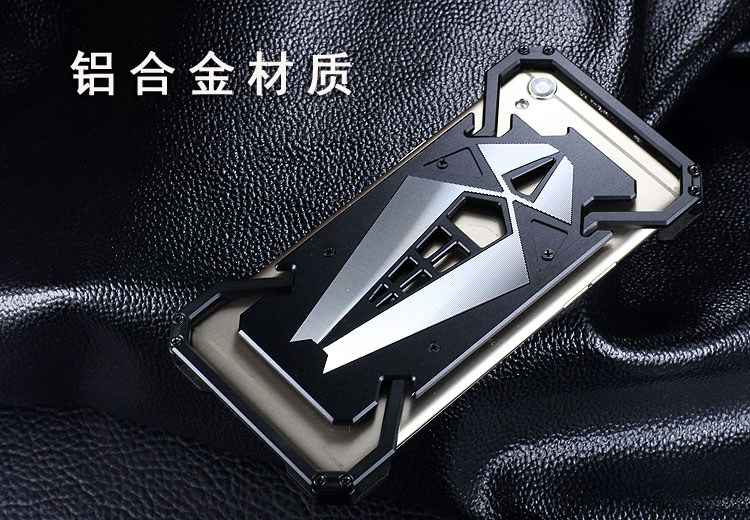 S.CENG Spider-Man Shockproof Aerospace Aluminum Metal Shell Case Cover for OPPO R9 & OPPO R9 Plus