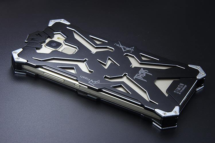 SIMON THOR Aviation Aluminum Alloy Shockproof Armor Metal Case Cover for Huawei Honor 7 & Honor 7i