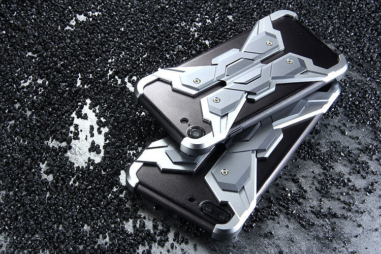 Luphie Neo Armor EVA Wings Shockproof TPU Metal Case Cover for Apple iPhone 8 Plus & iPhone 8 & iPhone 7 Plus & iPhone 7