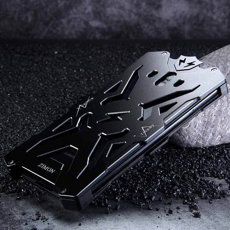 SIMON THOR Aviation Aluminum Alloy Shockproof Armor Metal Case Cover for Huawei Mate 10