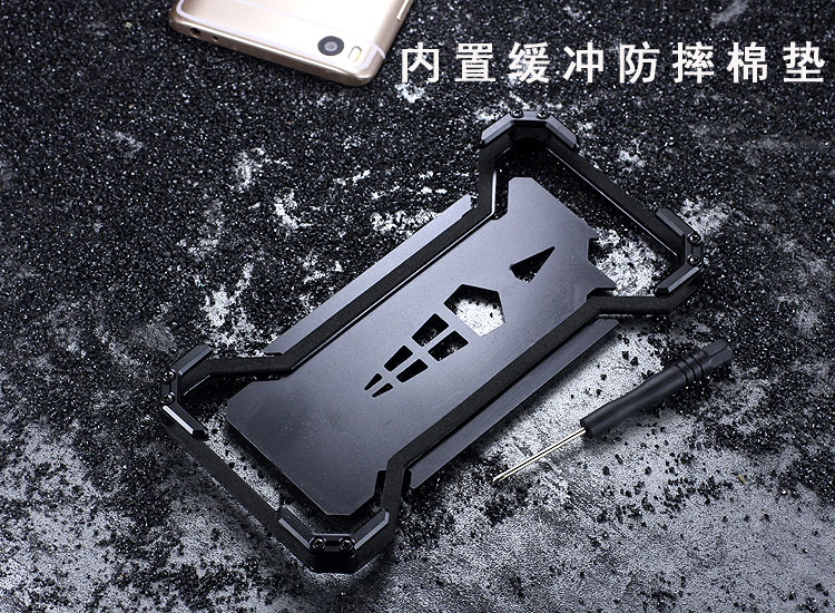 S.CENG Spider-Man Shockproof Aerospace Aluminum Metal Shell Case Cover for Xiaomi Mi 5S