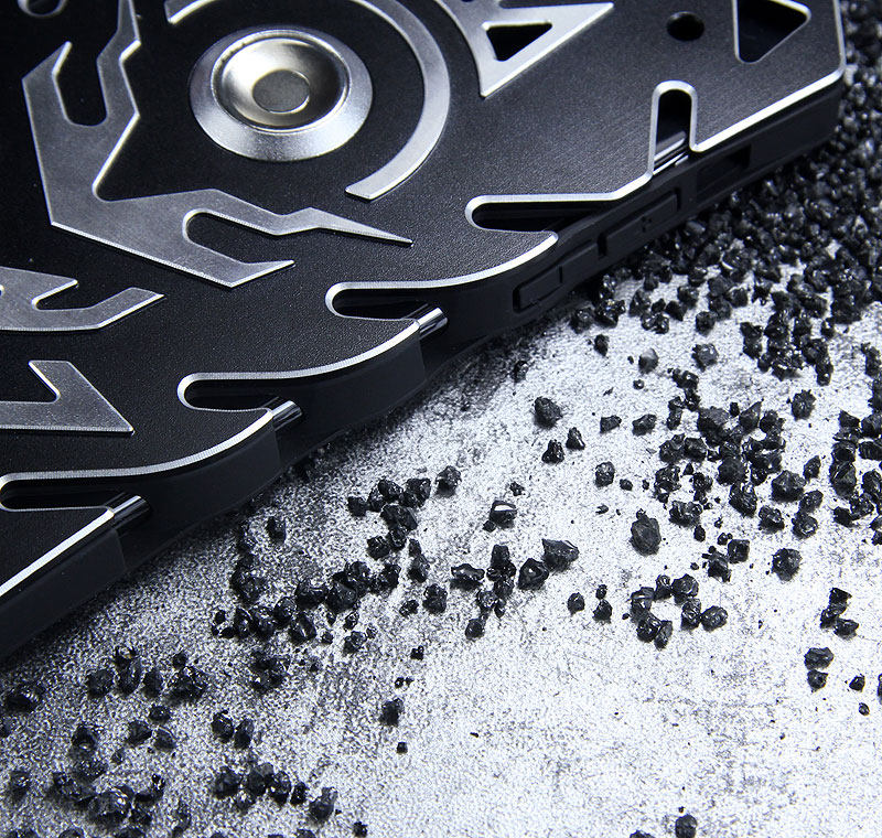 SIMON New THOR II Magnetic Bracket Aviation Aluminum Alloy Shockproof Armor Metal Case Cover for Apple iPhone X