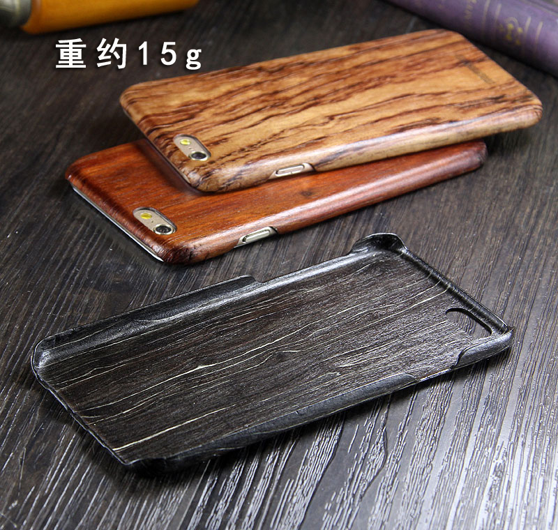 SHOWKOO Kevlar Natural Wood Ultra Slim Case Cover for Apple iPhone 6S Plus/6 Plus & iPhone 6S/6