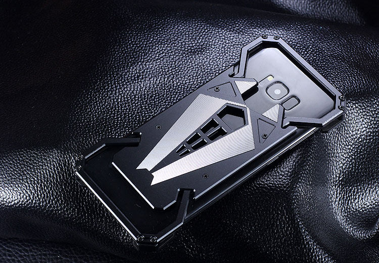 S.CENG Spider-Man Shockproof Aerospace Aluminum Metal Shell Case Cover for Samsung Galaxy S8 Plus