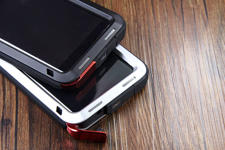 LOVE MEI Powerful Water Resistant Shockproof Aluminum Metal Heavy Duty Case Cover for Samsung Galaxy Note 8