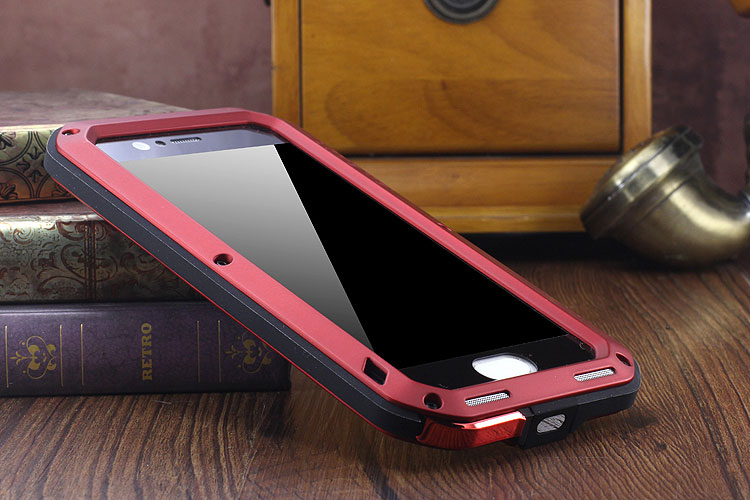 LOVE MEI Powerful Water Resistant Shockproof Dust/Dirt/Snow Proof Aluminum Metal Outdoor Heavy Duty Case Cover for Huawei P10 & Huawei P10 Plus