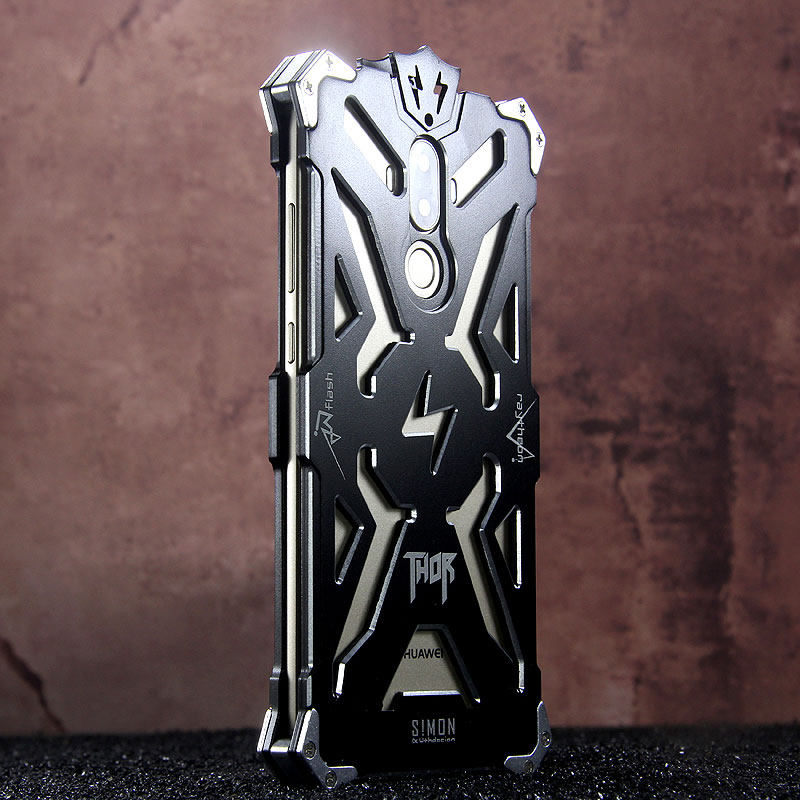 SIMON THOR Aviation Aluminum Alloy Shockproof Armor Metal Case Cover for Huawei Mate 9
