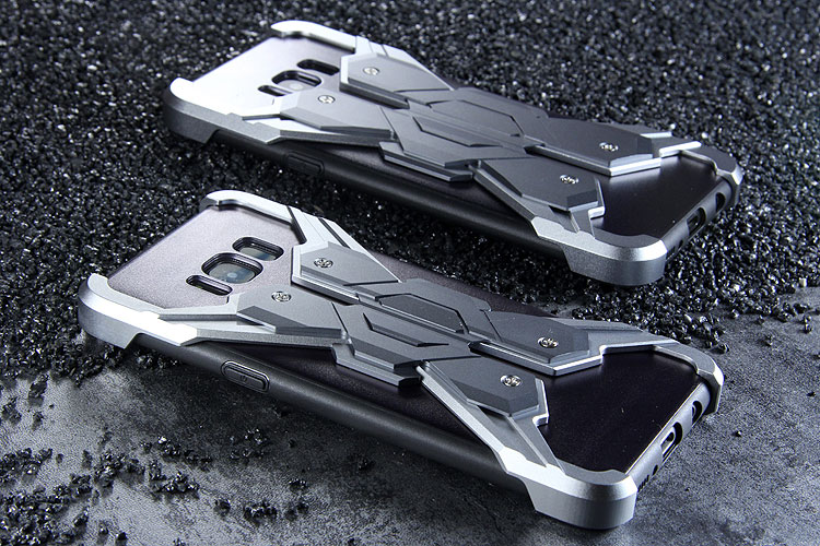 Luphie Neo Armor EVA Wings Shockproof TPU Metal Case Cover for Samsung Galaxy S8 Plus & Galaxy S8