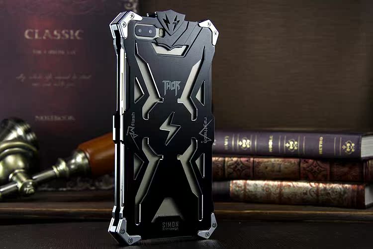SIMON THOR Aviation Aluminum Alloy Shockproof Armor Metal Case Cover for Huawei Honor 6 Plus