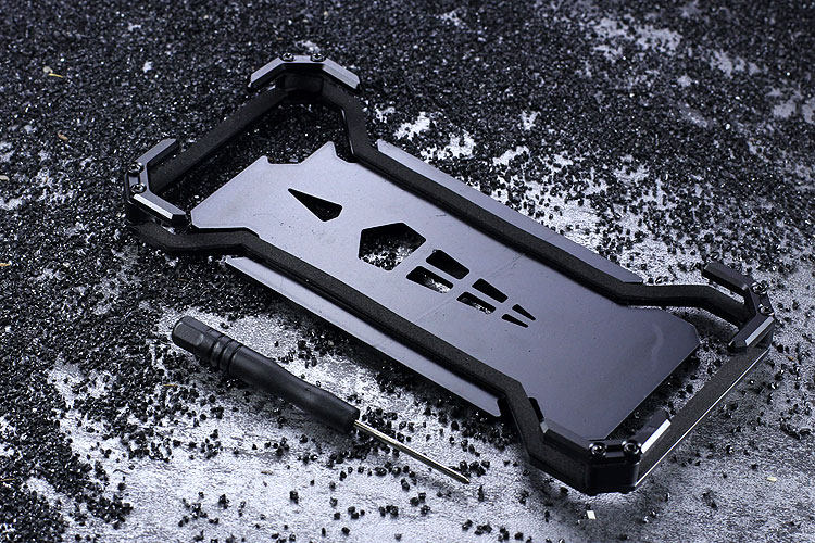 S.CENG Spider-Man Shockproof Aerospace Aluminum Metal Shell Case Cover for Xiaomi Mi 6