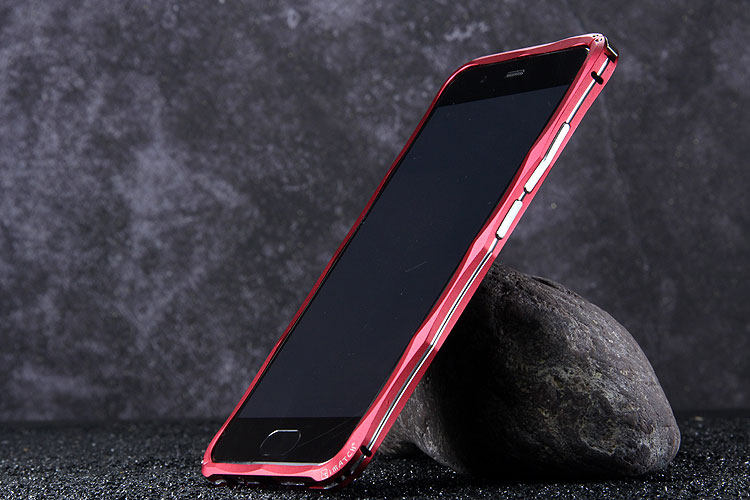 iMatch Slim Light Aluminum Metal Shockproof Bumper Case with Kickstand for Huawei P10 & Huawei P10 Plus