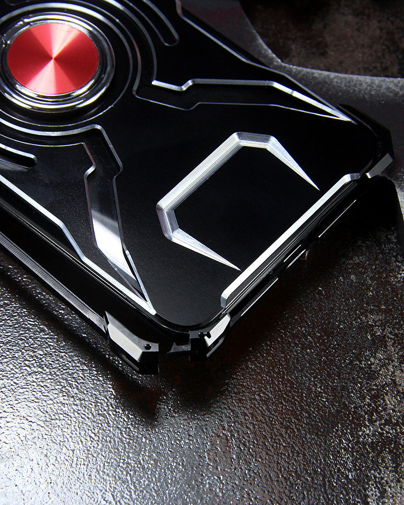 WK Iron Man Military Grade Shockproof Screw-less Metal Case w/ Ring Holder for vivo X21 UD & vivo X21