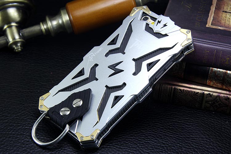 SIMON THOR Outdoor Aviation Aluminum Alloy Rugged Shockproof Armor Metal Case Cover for Apple iPhone 6S Plus/6 Plus & iPhone 6S