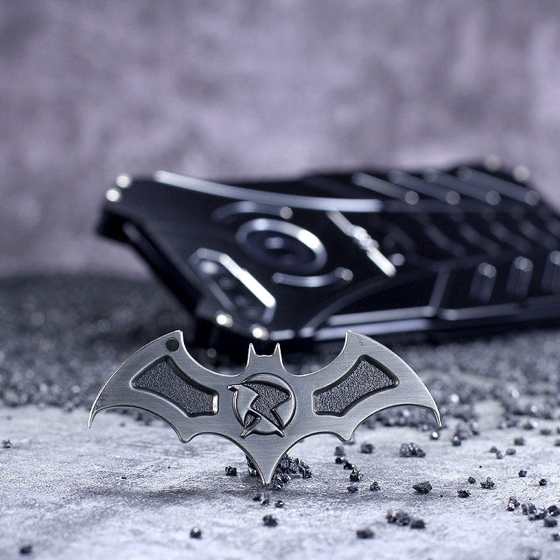 R-Just Batman Shockproof Aluminum Shell Metal Case with Custom Stent for OPPO R11s Plus & OPPO R11s