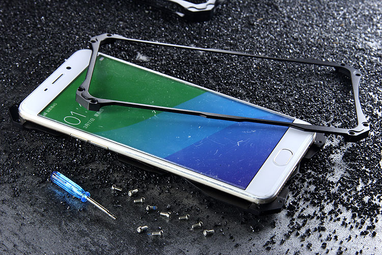Luphie Roadster Sports Car Luxury Aluminum Metal Case Cover for OPPO R9 Plus & OPPO R9