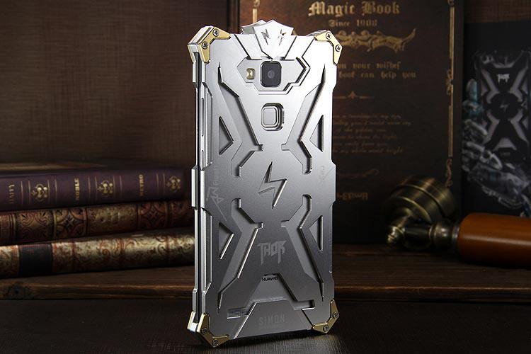SIMON THOR Aviation Aluminum Alloy Shockproof Armor Metal Case Cover for Huawei  Mate 8 & Huawe Mate 7 & Huawei Mate S