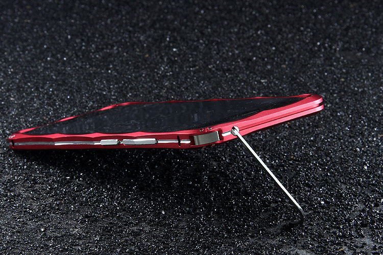 iMatch Slim Light Aluminum Metal Shockproof Bumper Case with Kickstand for Huawei P10 & Huawei P10 Plus