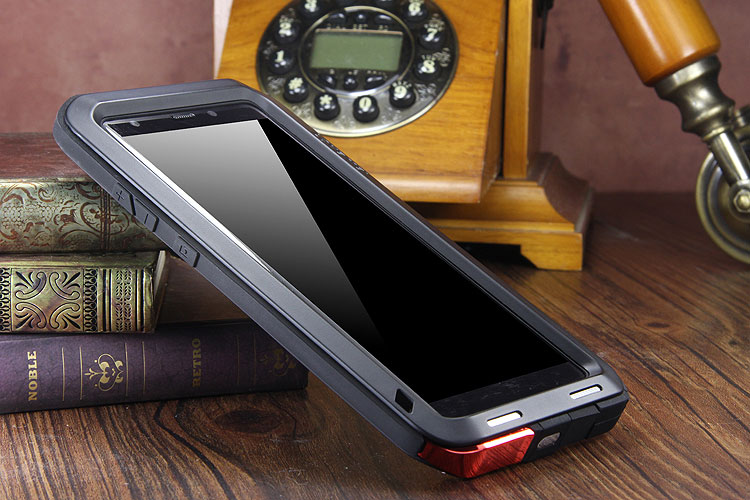 LOVE MEI Powerful Water Resistant Shockproof Aluminum Metal Heavy Duty Case Cover for Samsung Galaxy Note 8