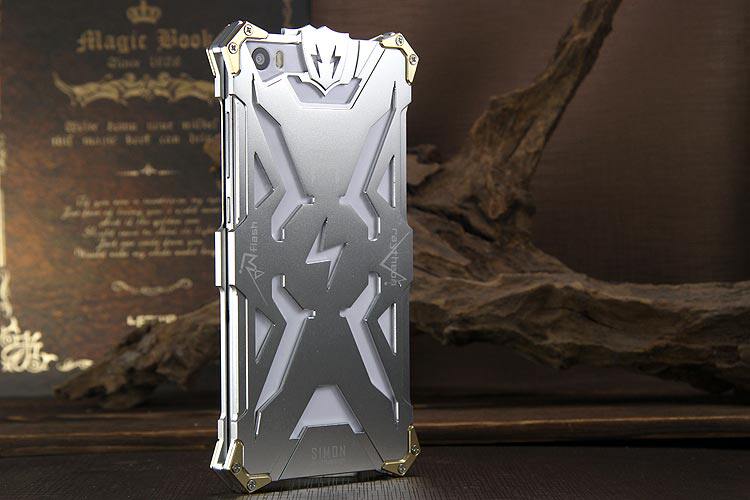 SIMON THOR Aviation Aluminum Alloy Shockproof Armor Metal Case Cover for Xiaomi Mi Note