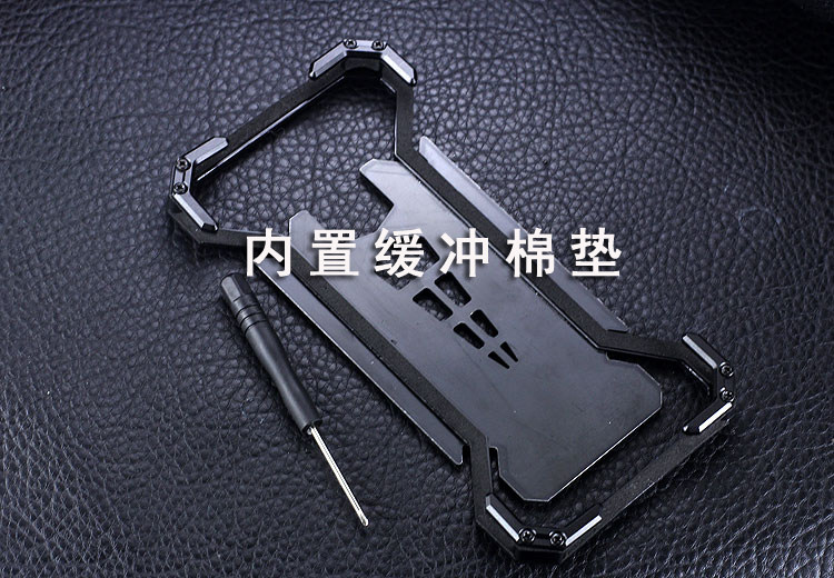 S.CENG Spider-Man Shockproof Aerospace Aluminum Metal Shell Case Cover for Xiaomi Mi 6
