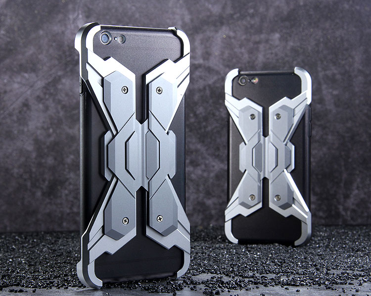 Luphie Neo Armor EVA Wings Shockproof TPU Metal Case Cover for Apple iPhone 6S Plus & iPhone 6S & iPhone 6 Plus & iPhone 6