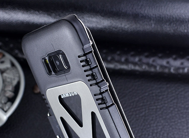 Armor King Iron Man Luxury Shockproof Stainless Steel 360° Rotating Metal Flip Case Cover for Samsung Galaxy S8 Plus & Samsung Galaxy S8