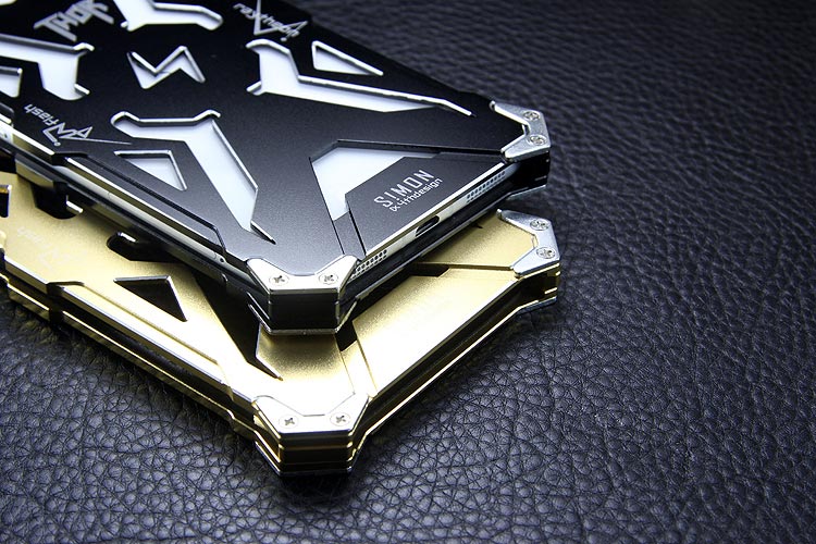 SIMON THOR Aviation Aluminum Alloy Shockproof Armor Metal Case Cover for vivo X5Pro