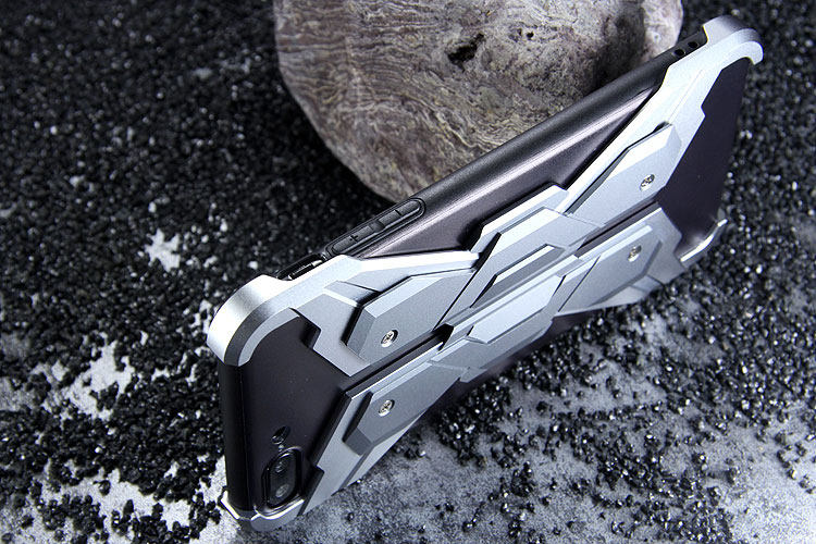 Luphie Neo Armor EVA Wings Shockproof TPU Metal Case Cover for Apple iPhone 8 Plus & iPhone 8 & iPhone 7 Plus & iPhone 7