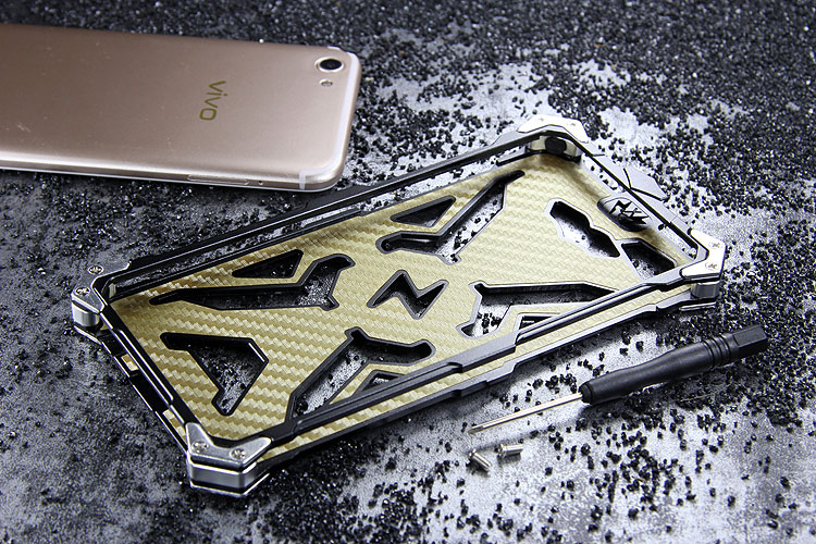 SIMON THOR Aviation Aluminum Alloy Shockproof Armor Metal Case Cover for vivo X9 Plus & vivo X9