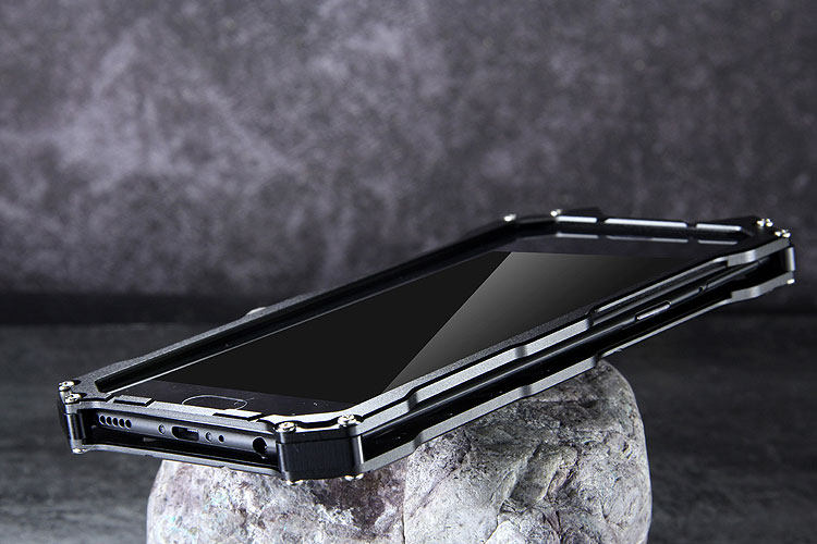 R-Just Batman Shockproof Aluminum Shell Metal Case with Custom Stent for OnePlus 5