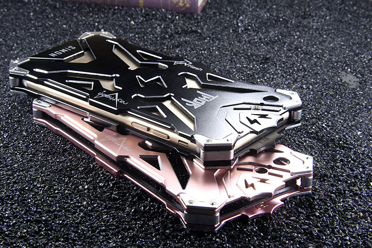 SIMON THOR Aviation Aluminum Alloy Shockproof Armor Metal Case Cover for Apple iPhone  7 Plus & iPhone 7