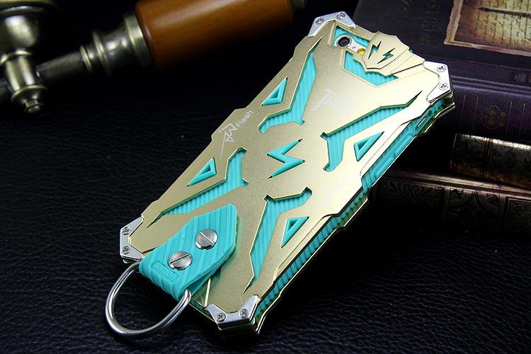 SIMON THOR Outdoor Aviation Aluminum Alloy Rugged Shockproof Armor Metal Case Cover for Apple iPhone 6S Plus/6 Plus & iPhone 6S