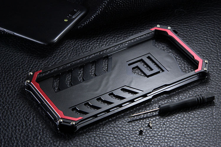SEISMIK S-ONE Armor Man Shockproof Aluminum Shell Metal Case Cover for OPPO R11 / OPPO R11 Plus