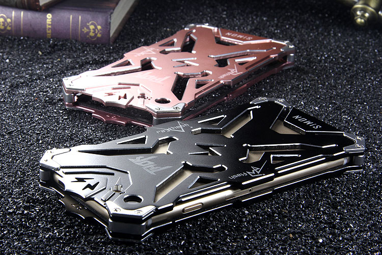 SIMON THOR Aviation Aluminum Alloy Shockproof Armor Metal Case Cover for Apple iPhone  7 Plus & iPhone 7