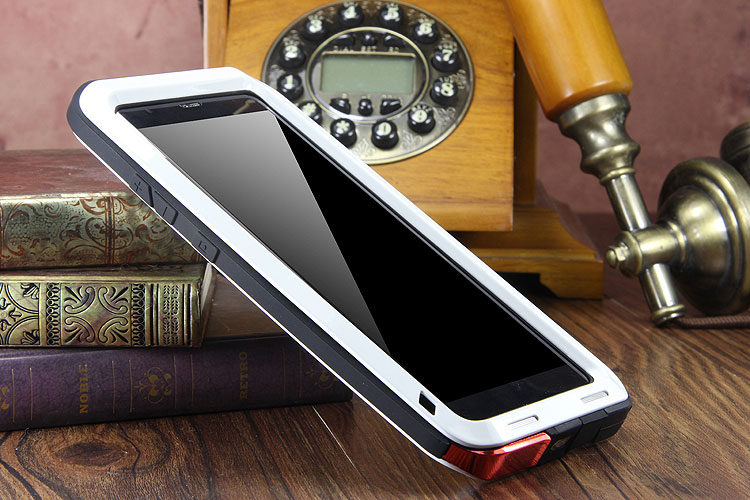 LOVE MEI Powerful Water Resistant Shockproof Aluminum Metal Heavy Duty Case Cover for Samsung Galaxy Note 8