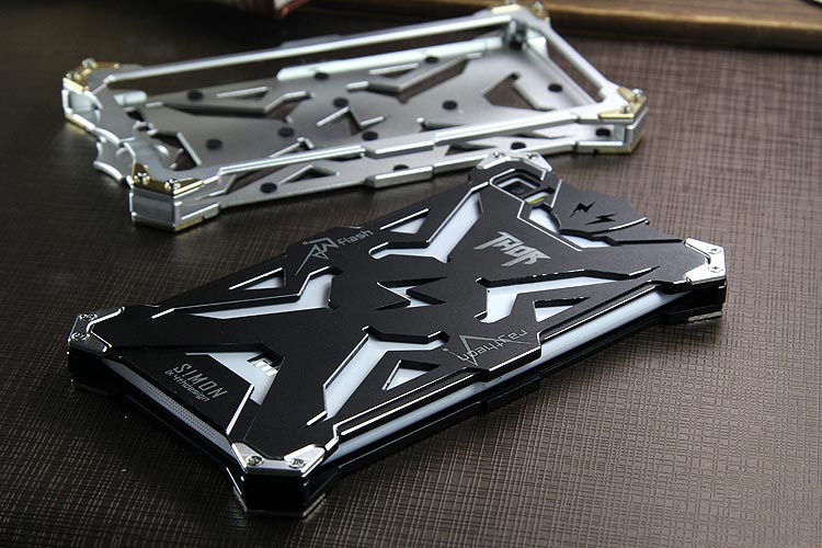 SIMON THOR Aviation Aluminum Alloy Shockproof Armor Metal Case Cover for Xiaomi Mi 3