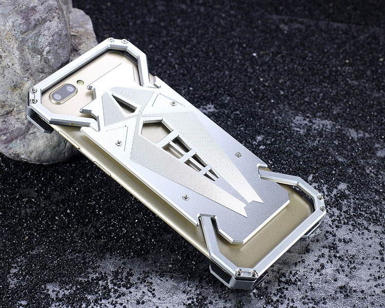 S.CENG Spider-Man Shockproof Aerospace Aluminum Metal Shell Case Cover for OPPO R11