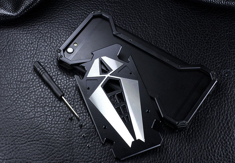 S.CENG Spider-Man Shockproof Aerospace Aluminum Metal Shell Case Cover for OPPO R9s & OPPO R9s Plus