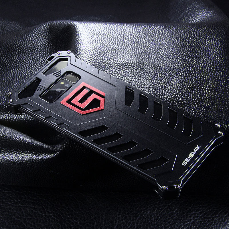 SEISMIK S-ONE Armor Man Shockproof Aluminum Shell Metal Case Cover for Samsung Galaxy Note 8