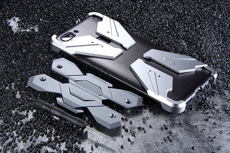 Luphie Neo Armor EVA Wings Shockproof TPU Metal Case Cover for vivo X20 & vivo X20 Plus