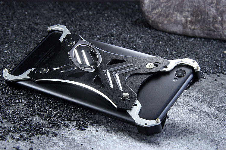 R-Just Blade Master Ring Holder Shockproof Aerospace Aluminum Metal Shell Case Cover for vivo X9s Plus / vivo X9s / vivo X9 Plus / vivo X9 / vivo V5 Plus