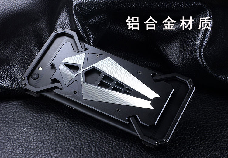 S.CENG Spider-Man Shockproof Aerospace Aluminum Metal Shell Case Cover for OPPO R9s & OPPO R9s Plus