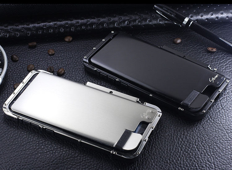 Armor King Iron Man Luxury Shockproof Stainless Steel 360° Rotating Metal Flip Case Cover for Samsung Galaxy S8 Plus & Samsung Galaxy S8