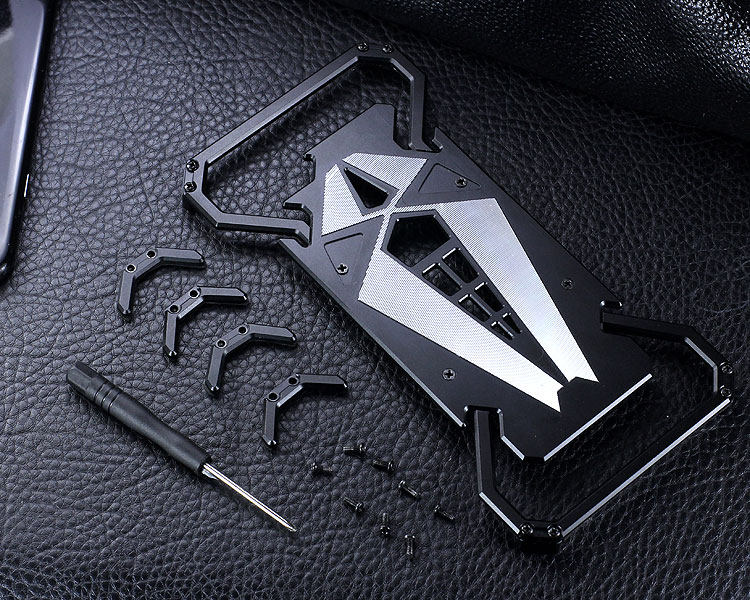 S.CENG Spider-Man Shockproof Aerospace Aluminum Metal Shell Case Cover for Apple iPhone 7 Plus & iPhone 7